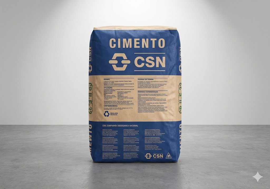 Cimento CSN CP II-F-32 (Saco de 50kg)